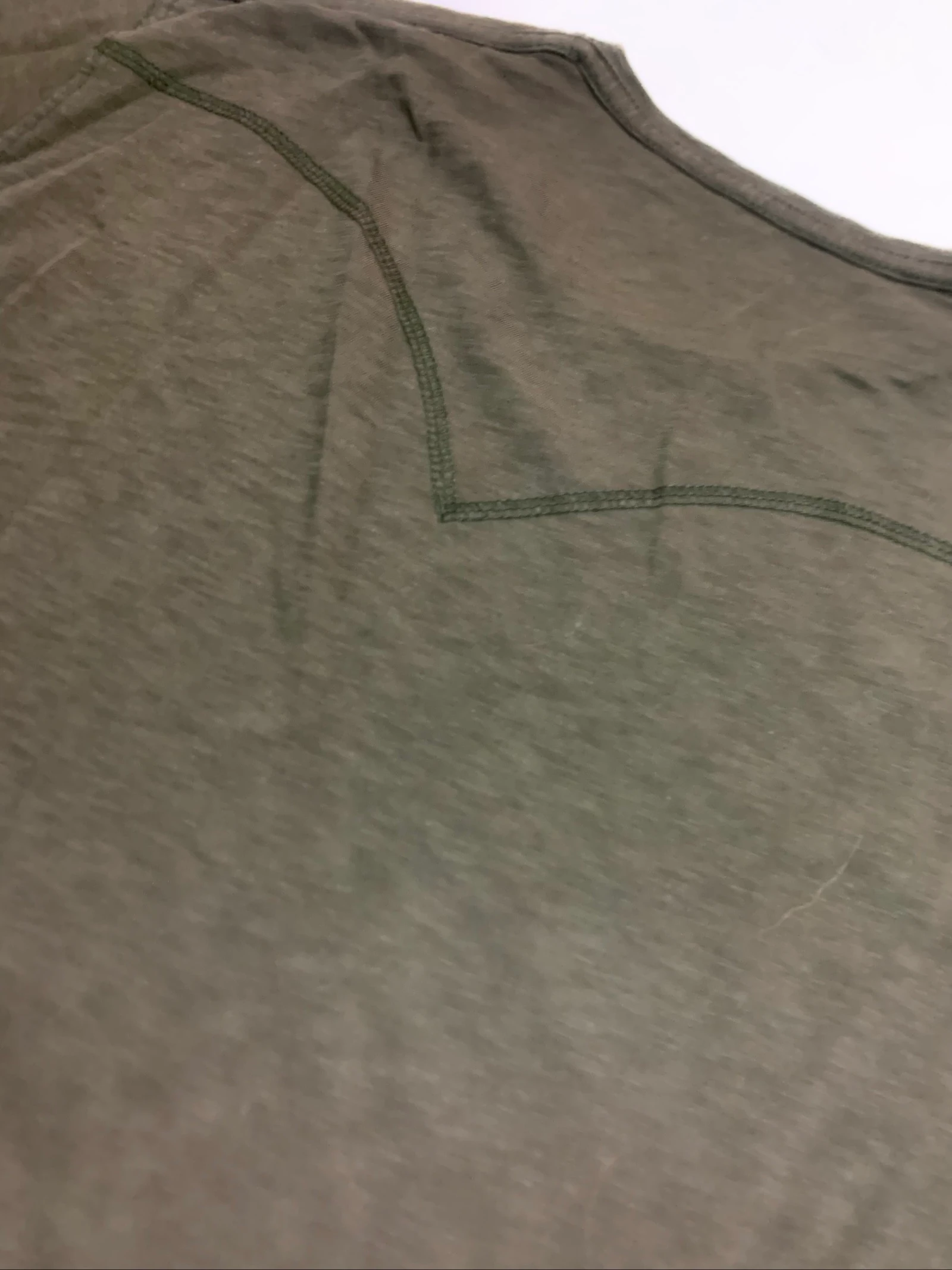 T-shirt Levi’s Classique Original Taille M Vert Kaki – photo 4
